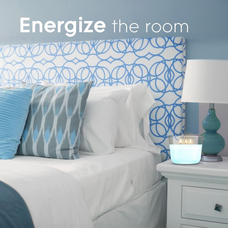 slide 14 of 15, Glade 3 Wick Candle - Sky & Sea Salt - 6.8oz, 6.8 oz