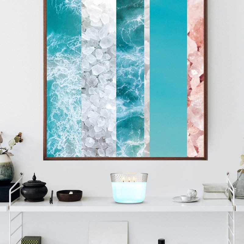 slide 9 of 15, Glade 3 Wick Candle - Sky & Sea Salt - 6.8oz, 6.8 oz