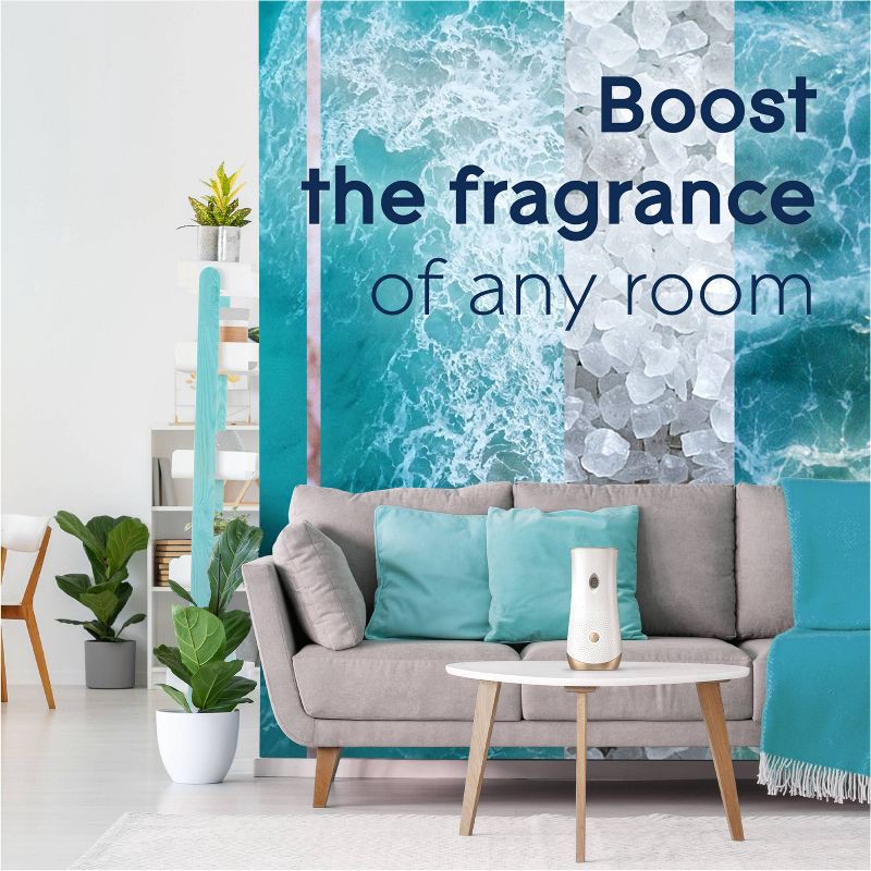 slide 12 of 14, Glade Automatic Air Freshener Room Spray Scent Refills - Sky & Sea Salt - 6.2 oz/2ct, 2 ct; 6.2 oz