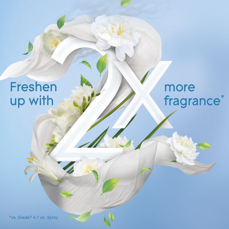 slide 2 of 13, Glade Aerosol Room Spray Air Freshener - Clean Linen - 16.6oz/2pk, 16.6 oz, 2 ct