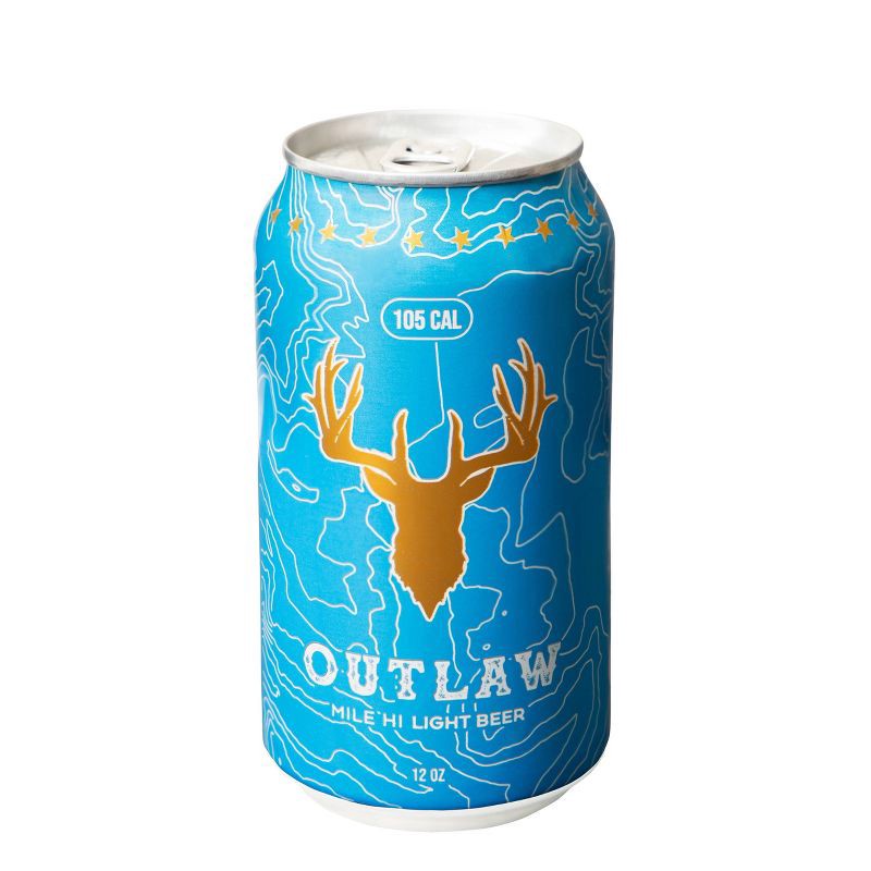 slide 3 of 3, Outlaw Beer Outlaw Mile Hi Light Beer - 12pk/12 fl oz Cans, 12 ct; 12 fl oz