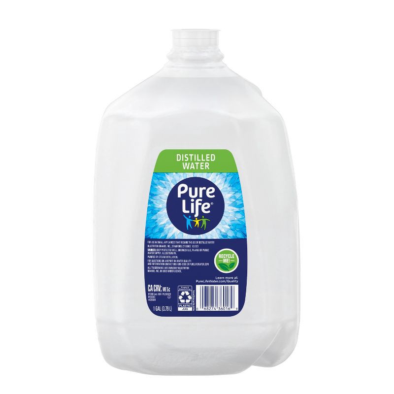 slide 1 of 4, Pure Life Distilled Water - 1gal Bottle, 1 gal