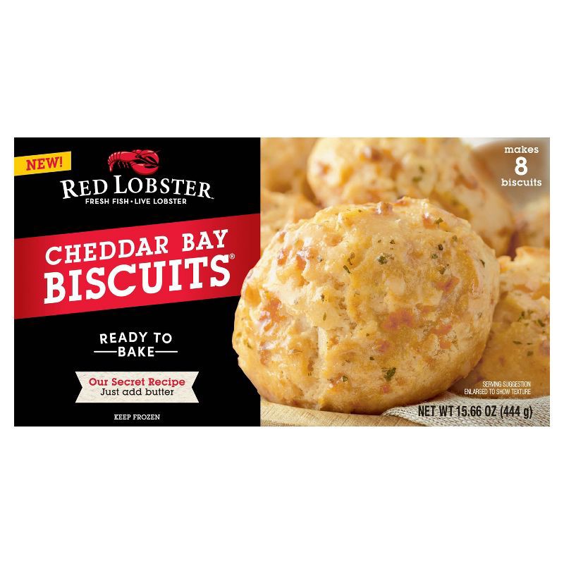 slide 1 of 5, Red Lobster Frozen Cheddar Bay Biscuits - 8ct/15.66oz, 8 ct, 15.66 oz