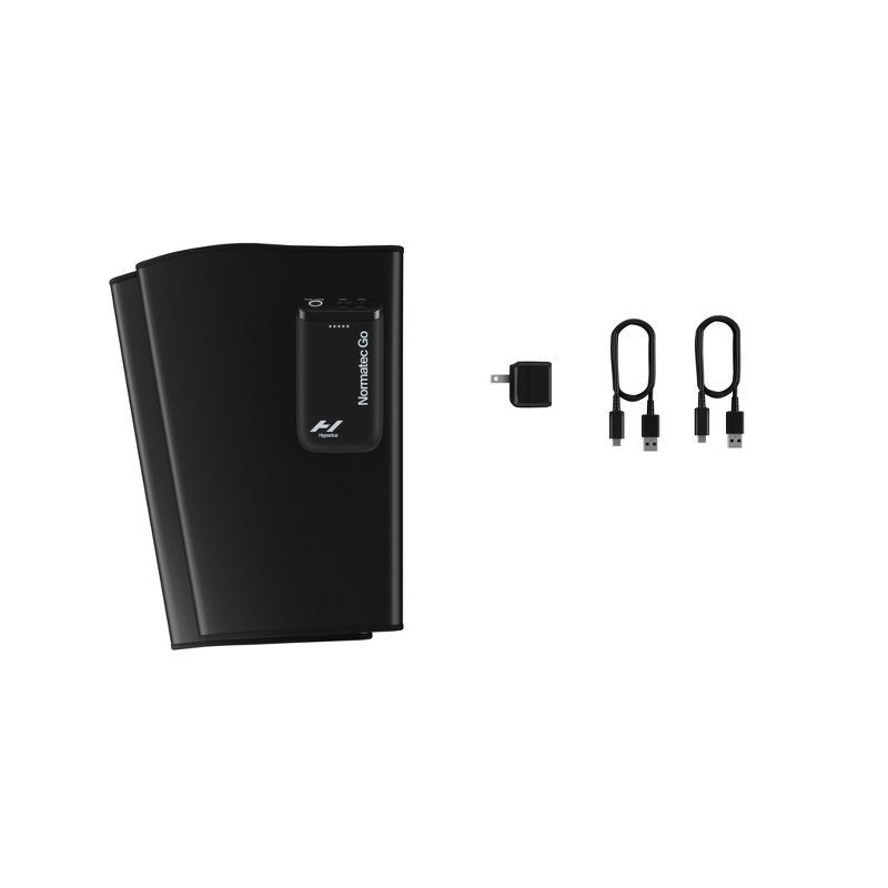 slide 3 of 5, Hyperice Normatec Go Leg Massager, 1 ct