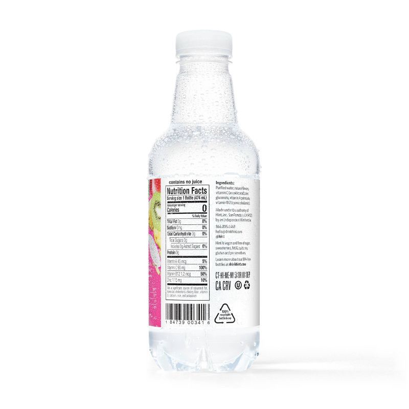 slide 2 of 3, hint+ Vitamin Tropical Fruit Infused Water - 16 fl oz Bottle, 16 fl oz
