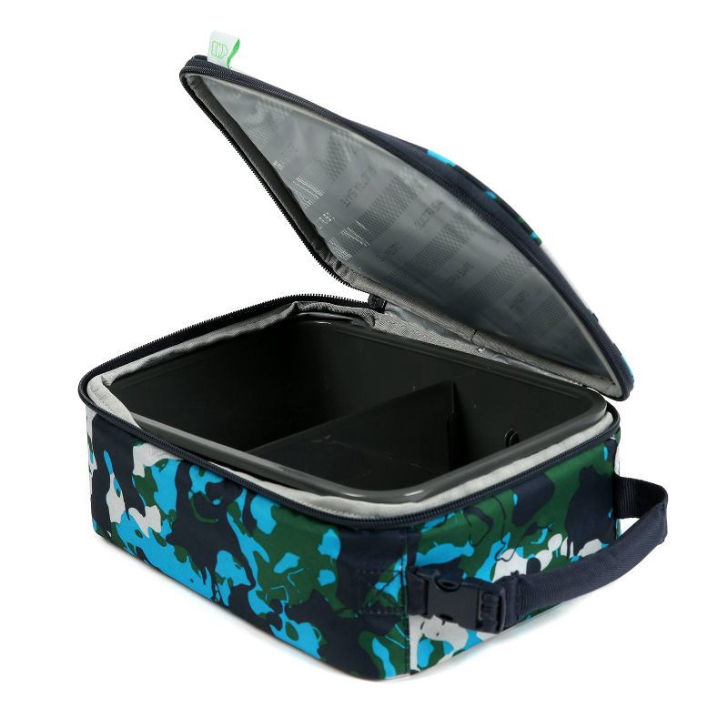 slide 5 of 17, Fulton Bag Co. Upright Lunch Bag - Bright Splatter Camo, 1 ct