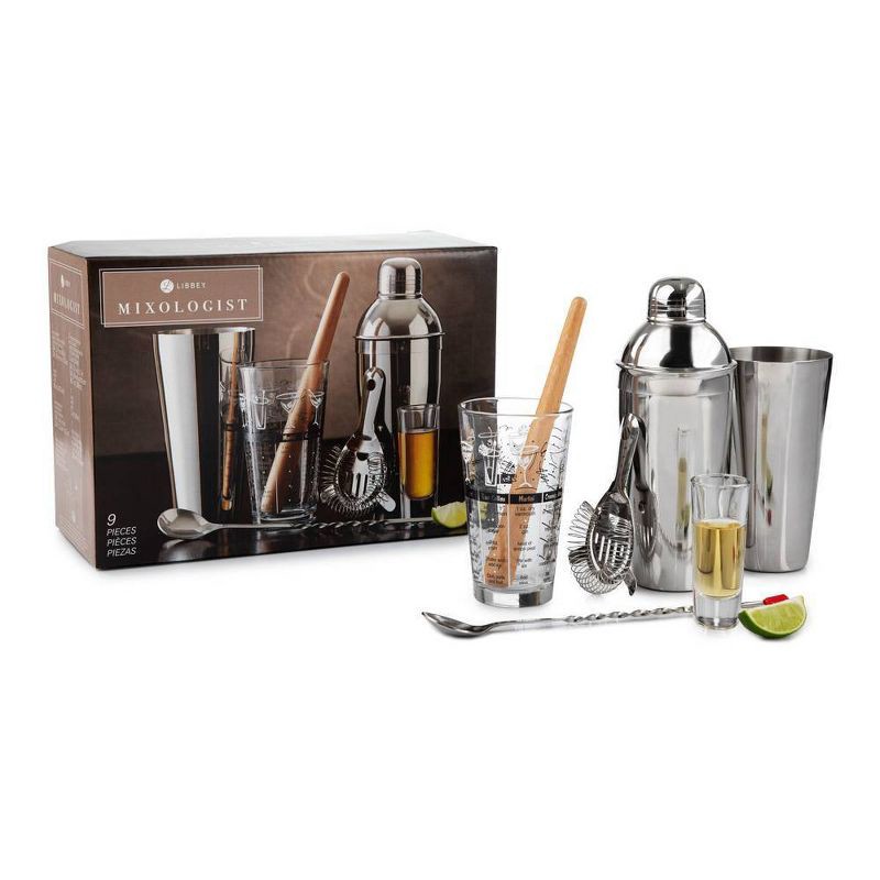 Libbey Mixologist 18-Piece Bar in A Box Cocktail Set
