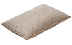 Happy Tails Chenille Beige Pet Bed