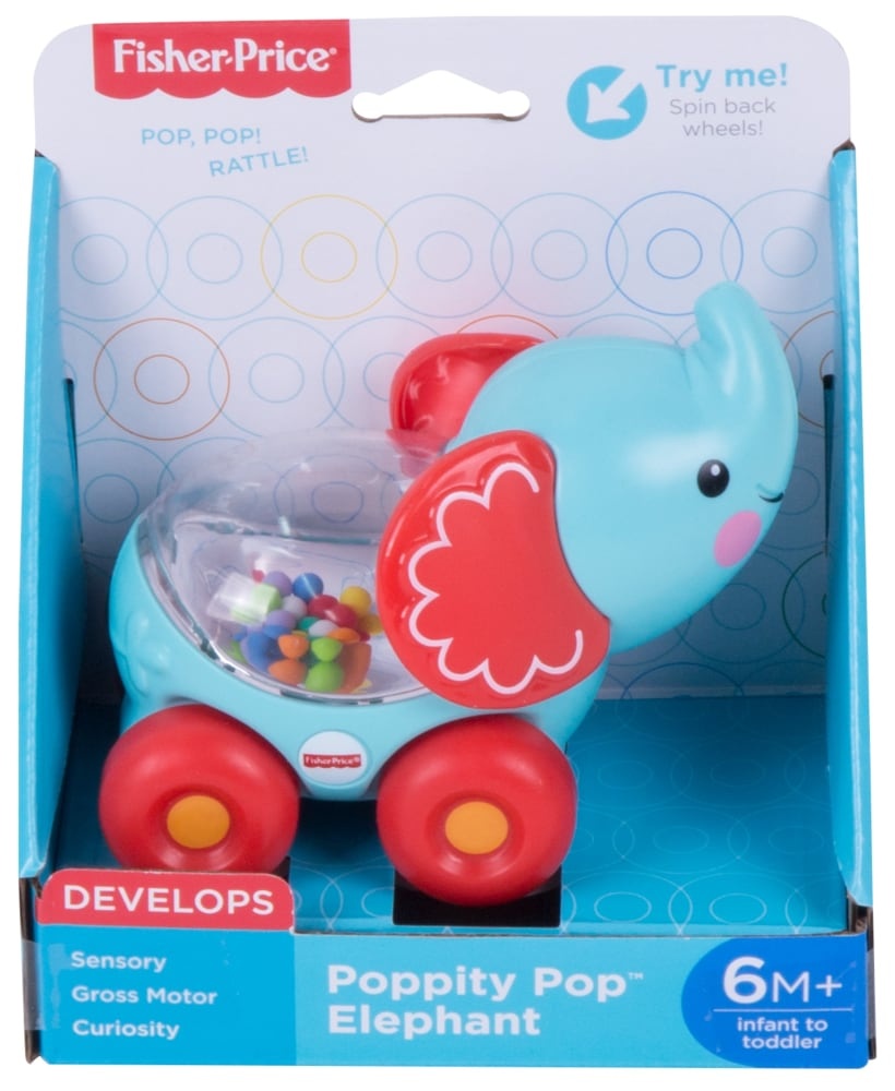 slide 1 of 1, Fisher-Price Poppity Pop Elephant, 1 ct