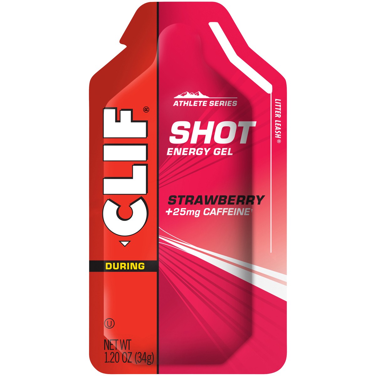 slide 1 of 10, Clif Strawberry Shot Erergy Gel - 1.2 oz, 1.2 oz