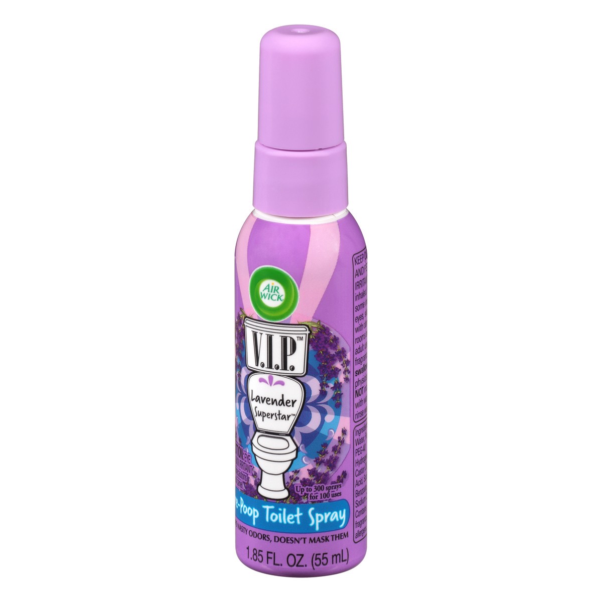 slide 3 of 9, Air Wick V.I.Poo Lavender Superstar Toilet Perfume, 1.85 fl oz