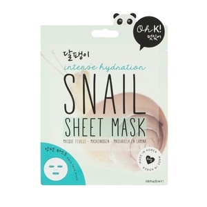 slide 1 of 1, Oh K! Snail Sheet Mask, 1 ct