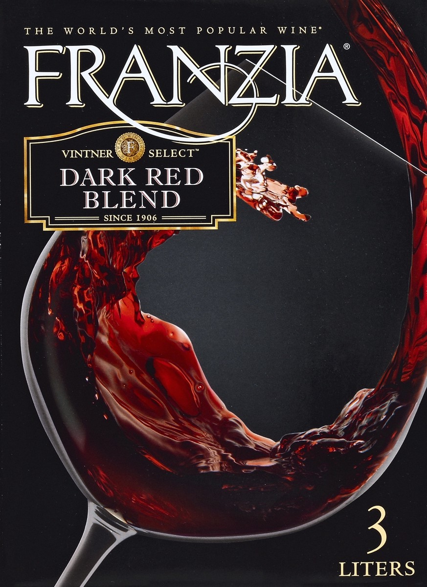 slide 3 of 4, Franzia Dark Red Blend 3 lt, 3 liter