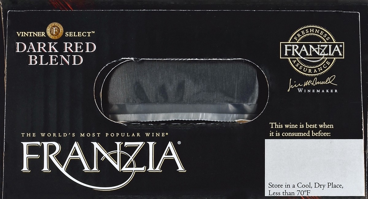 slide 2 of 4, Franzia Dark Red Blend 3 lt, 3 liter