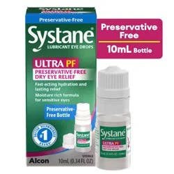 Systane Ultra Multi-Dose Preservative Free Dry Eye Drops - 0.34 fl oz