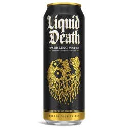 Liquid Death 100% Sparkling Water - 19.2 fl oz Can
