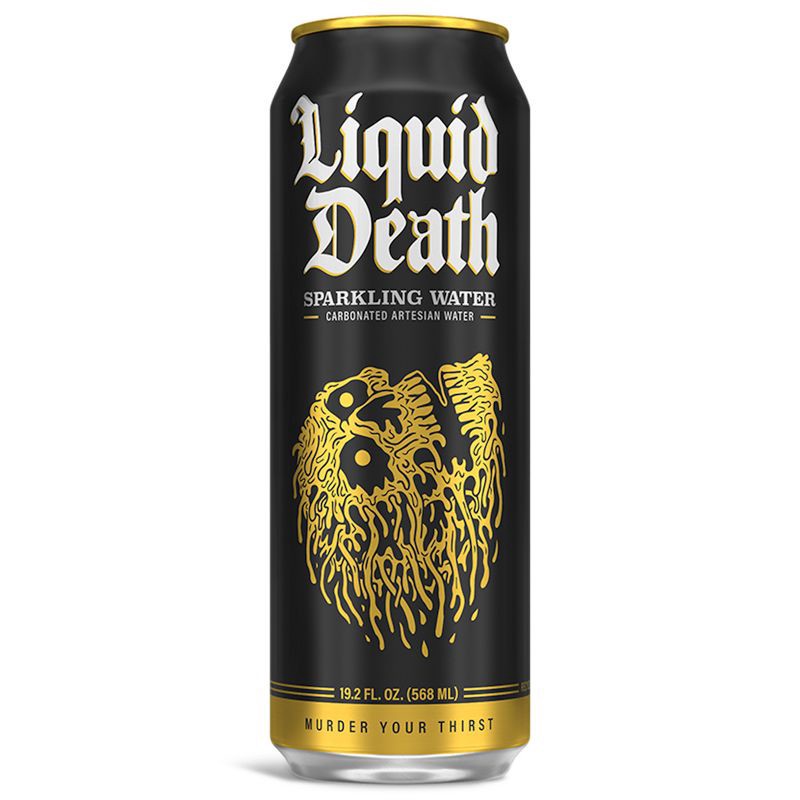 slide 2 of 6, Liquid Death 100% Sparkling Mountain Water - 8pk/19.2 fl oz Cans, 8 ct, 19.2 fl oz