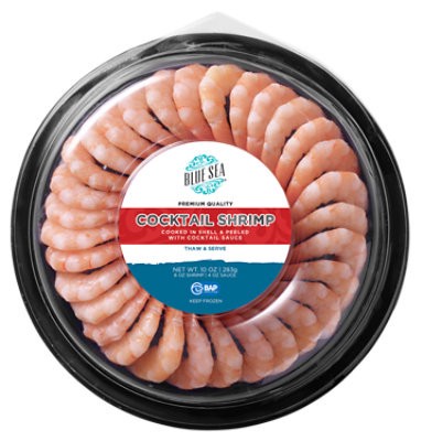 slide 1 of 1, Blue Sea Shrimp Cocktail Ring - 10 Oz, 10 oz