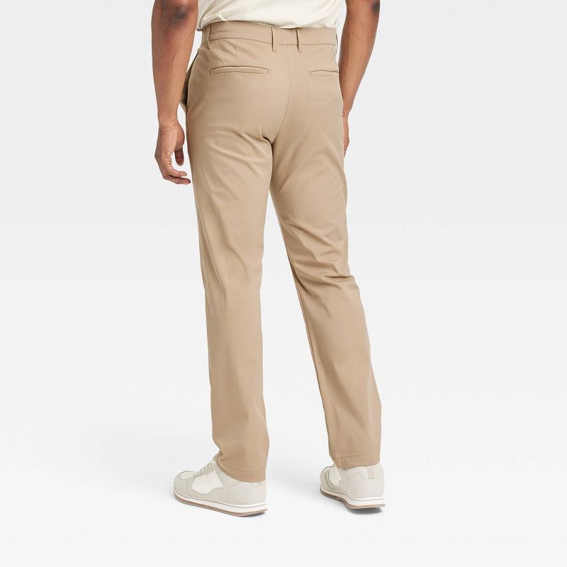 slide 2 of 3, Men's Slim Fit Tech Chino Pants - Goodfellow & Co™ Tan 32x30, 1 ct