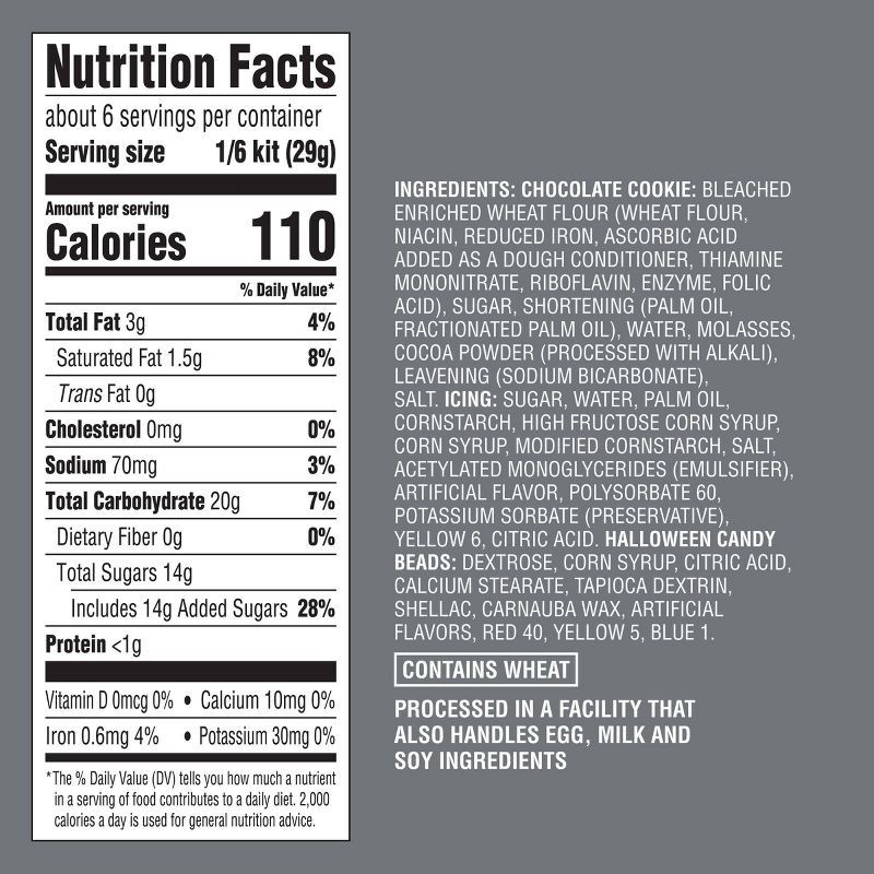 slide 4 of 5, Halloween Moonlit Cottage Cookie House Kit - 6.1oz - Favorite Day™, 6.1 oz