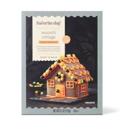 Halloween Moonlit Cottage Cookie House Kit - 6.1oz - Favorite Day™