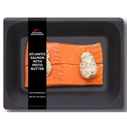 Encore Seafoods Encore Atlantic Salmon with Pesto Butter - 9oz/2ct