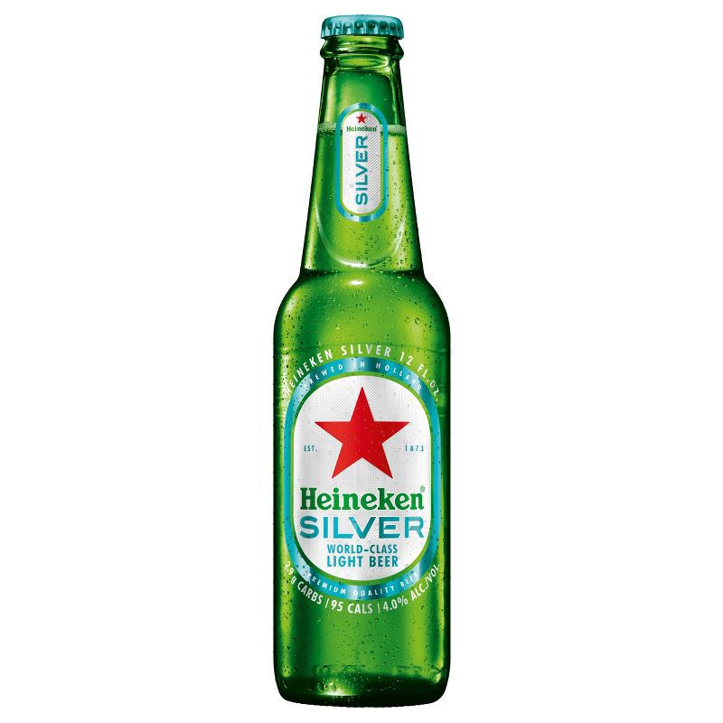 slide 2 of 6, Heineken Silver - 12pk/12 fl oz Bottles, 12 ct; 12 fl oz