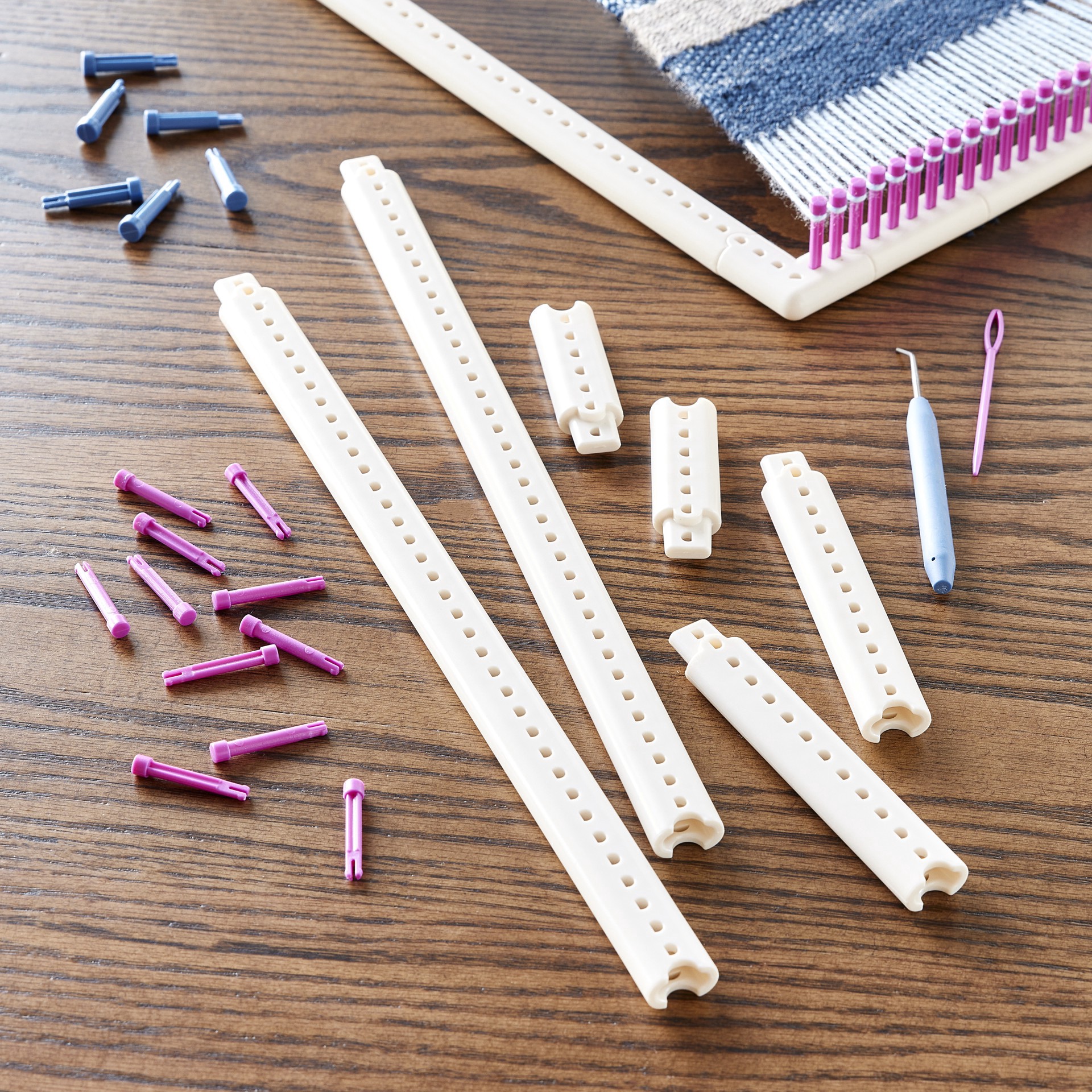 slide 5 of 5, Build-A-Loom Extension Kit By Loops & Threads, 234 ct