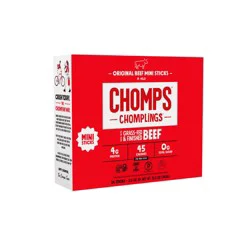 Chomps Snack Sticks Chomps Chomplings Original Beef Sticks - 12oz/24ct