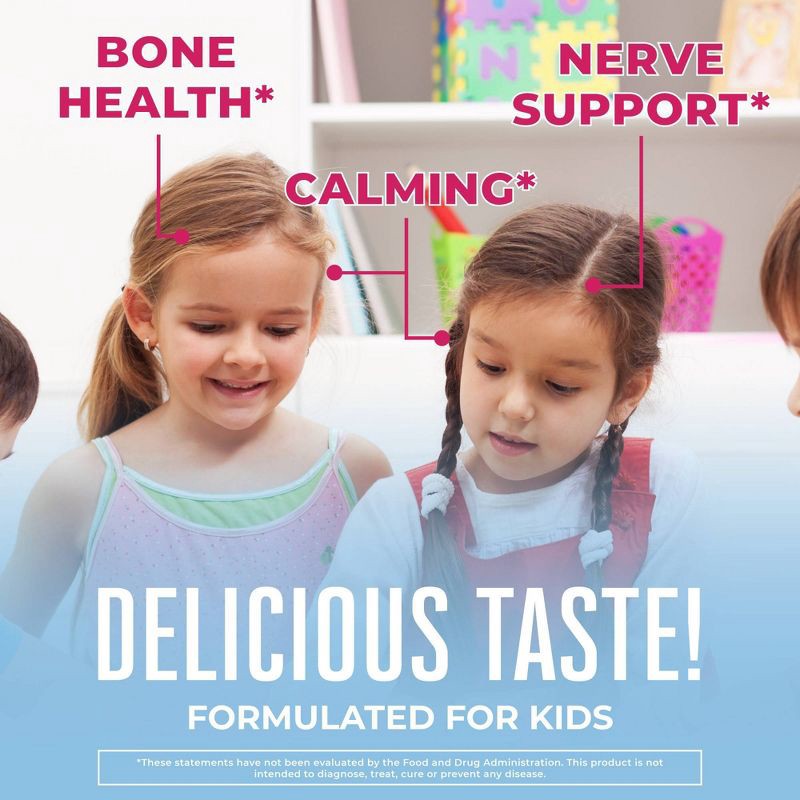 slide 3 of 4, MaryRuth's Kids' Magnesium Calm Sugar Free Vegan Gummies - 30ct, 30 ct