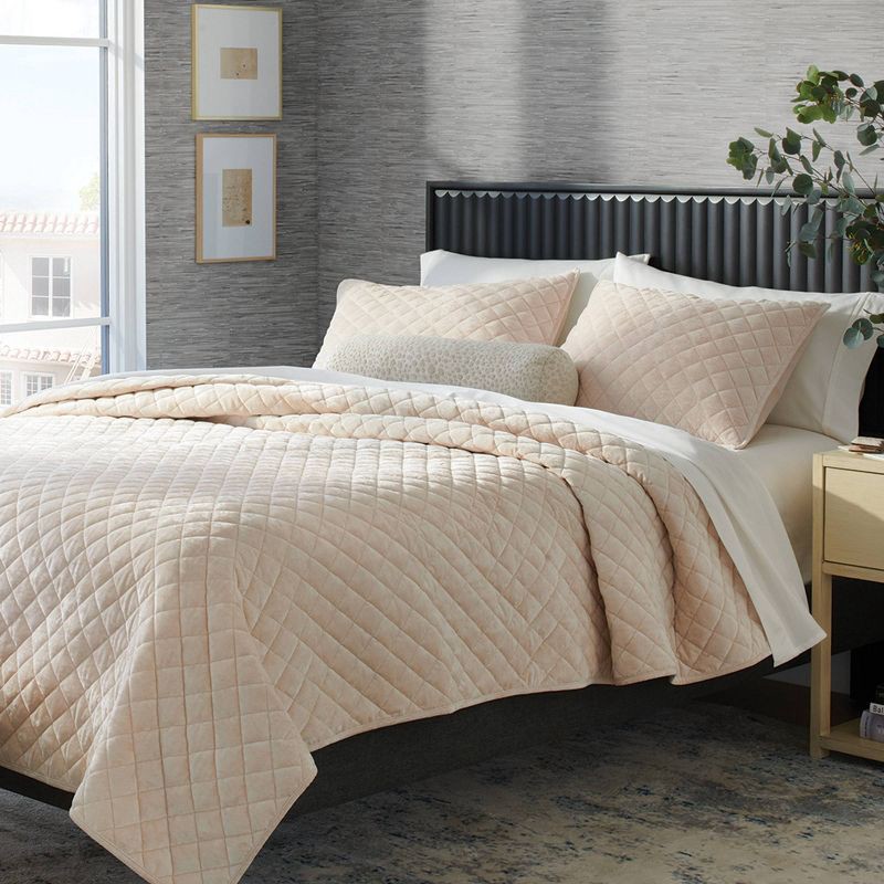 slide 2 of 4, 8"x22" Luxe Jacquard Leopard Round Decorative Pillow Ivory - Threshold™: Cylinder Shape, Indoor Polyester Bolster, 1 ct