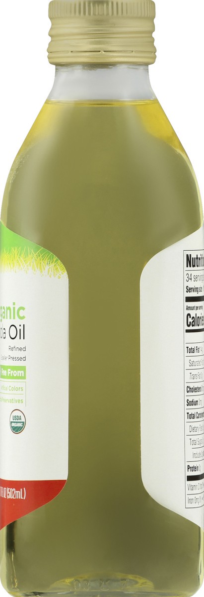 slide 3 of 9, Wild Harvest Organic Canola Oil, 17 fl oz