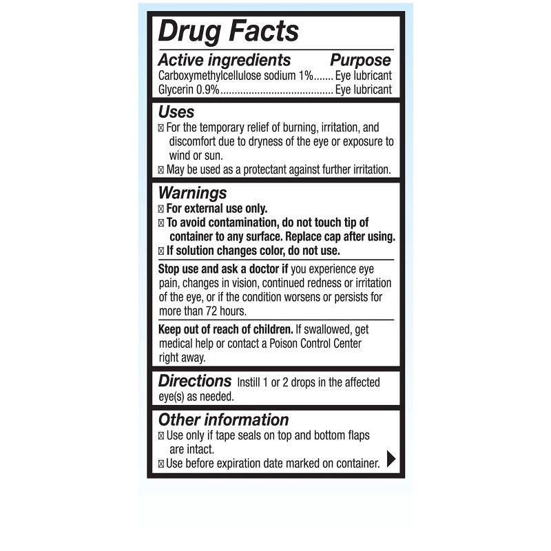 slide 3 of 12, Refresh Optive Gel Drops Lubricant Eye Gel - 0.33 fl oz (10 mL), 0.33 fl oz