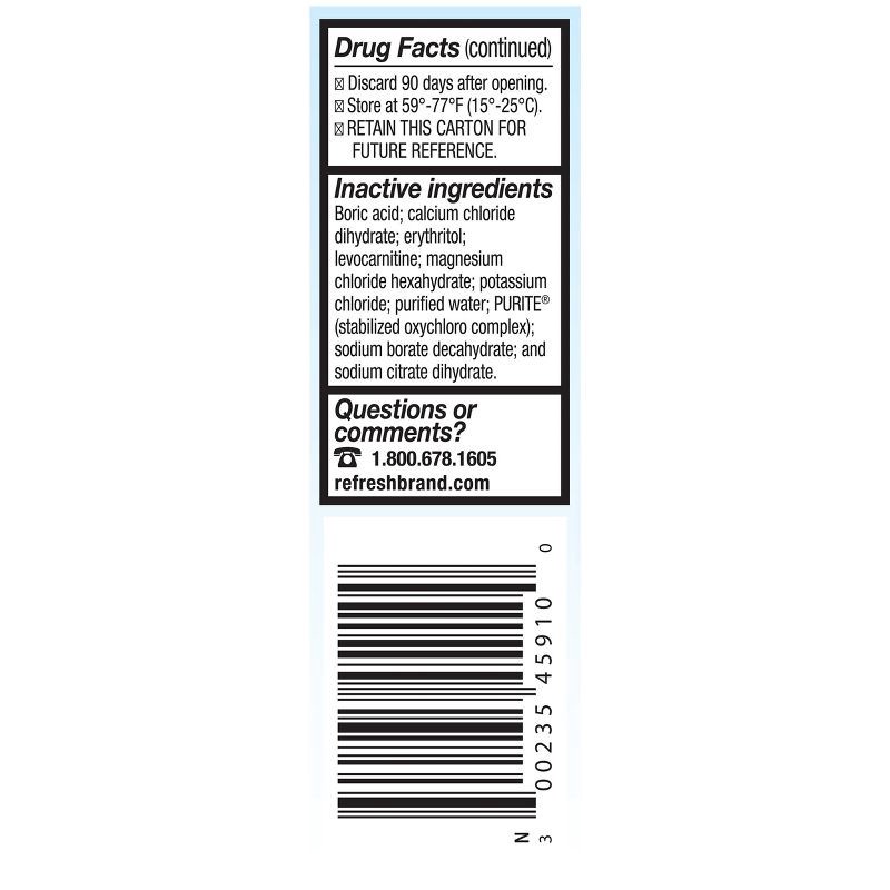 slide 5 of 12, Refresh Optive Gel Drops Lubricant Eye Gel - 0.33 fl oz (10 mL), 0.33 fl oz