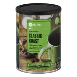 SE Grocers 100% Ground Coffee Decaffeinated Classic Roast- 11.3 oz