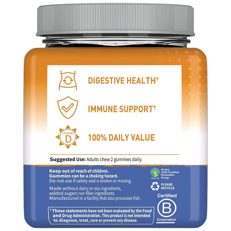 slide 4 of 4, Garden of Life Adult 10 Billion Pre+Probiotics+D3 Gummies - 48ct, 48 ct