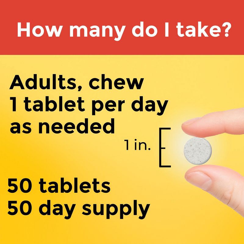 slide 7 of 10, Nature Made L-Theanine Chewable Tablets - 50ct, 50 ct