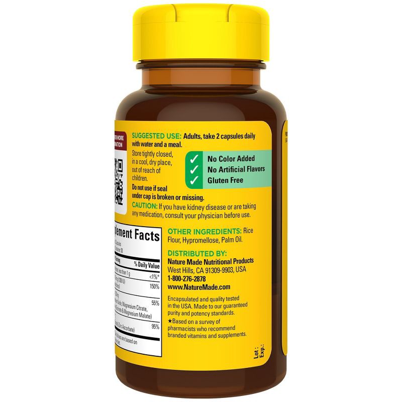 slide 10 of 10, Nature Made Magnesium Complex Capsule - 60ct, 60 ct