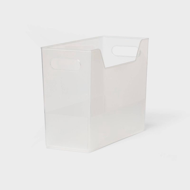 M Multipurpose Storage Bin Clear Brightroom 1 ct Shipt
