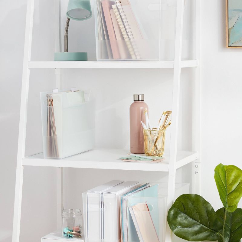 slide 2 of 4, Small Multipurpose Storage Bin Clear - Brightroom™, 1 ct