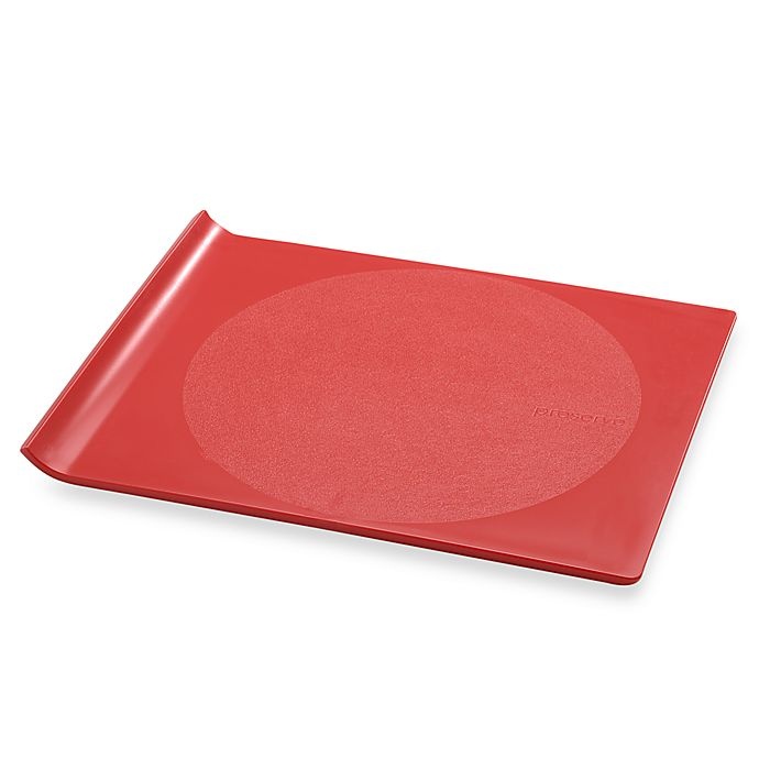 slide 1 of 1, Preserve Large Plastic Cutting Board - Ripe Tomato Red, 1 ct