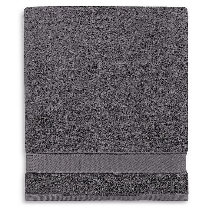 slide 1 of 3, Wamsutta Hygro Duet Bath Sheet - Iron, 1 ct