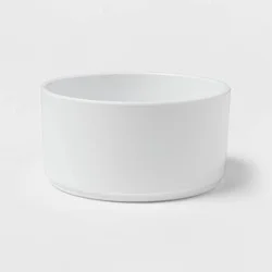 26oz Plastic Stella Cereal Bowl White - Threshold™: Recycled PET, Dishwasher & Microwave Safe