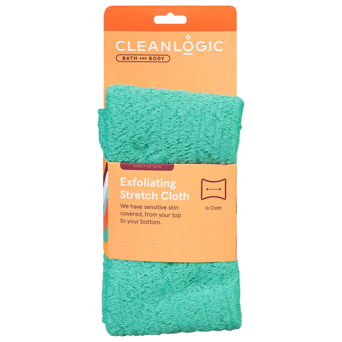 slide 11 of 12, Cleanlogic Sens Skin Exfoliating Cloth, 1 ct