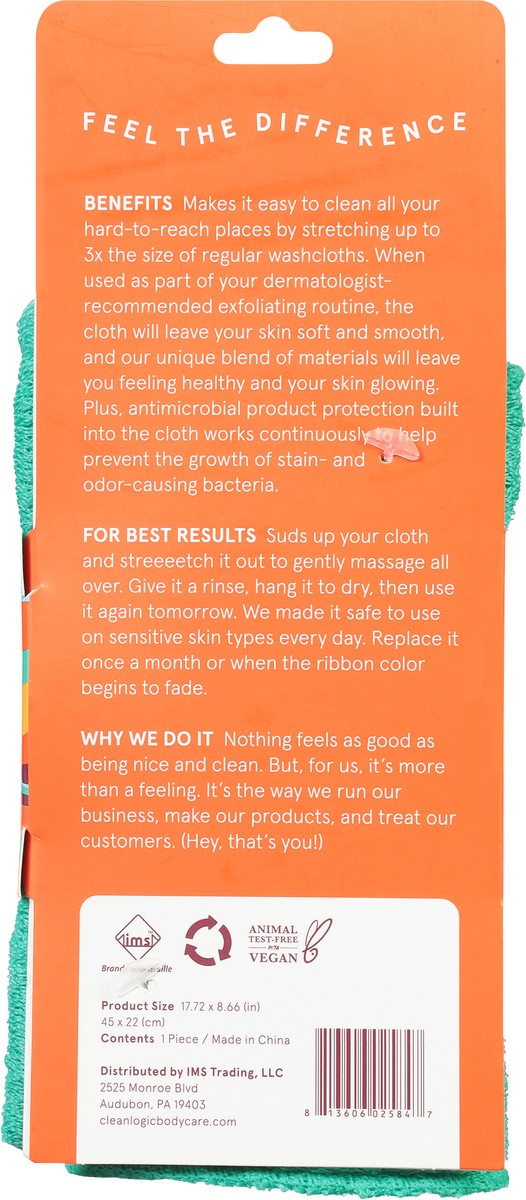 slide 9 of 12, Cleanlogic Sens Skin Exfoliating Cloth, 1 ct