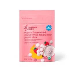 Organic Freeze-Dried Strawberry Banana Yogurt Bites - 1oz - Good & Gather™