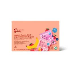 Organic Freeze-Dried Strawberry Banana And Mixed Berry Yogurt Bites - 2oz/8ct - Good & Gather™