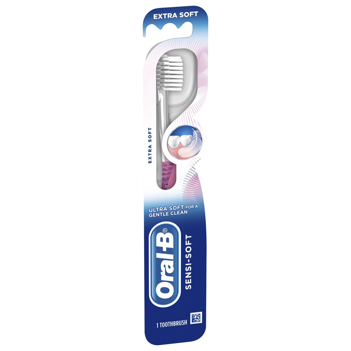 slide 2 of 5, Oral-B Sensi-Soft Toothbrush, Extra Soft, 1 Count, 1 ct