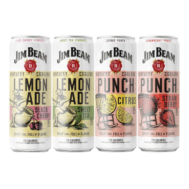 slide 2 of 6, Jim Beam Kentucky Coolers Variety Pack - 12pk/12 fl oz Cans, 12 ct; 12 fl oz