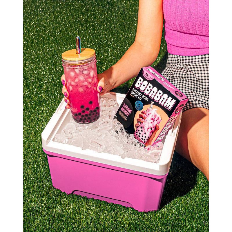 slide 3 of 4, Boba Bam BOBABAM Frozen Instant Boba Pack Strawberry - 9.2oz/4pk, 4 ct; 9.2 oz